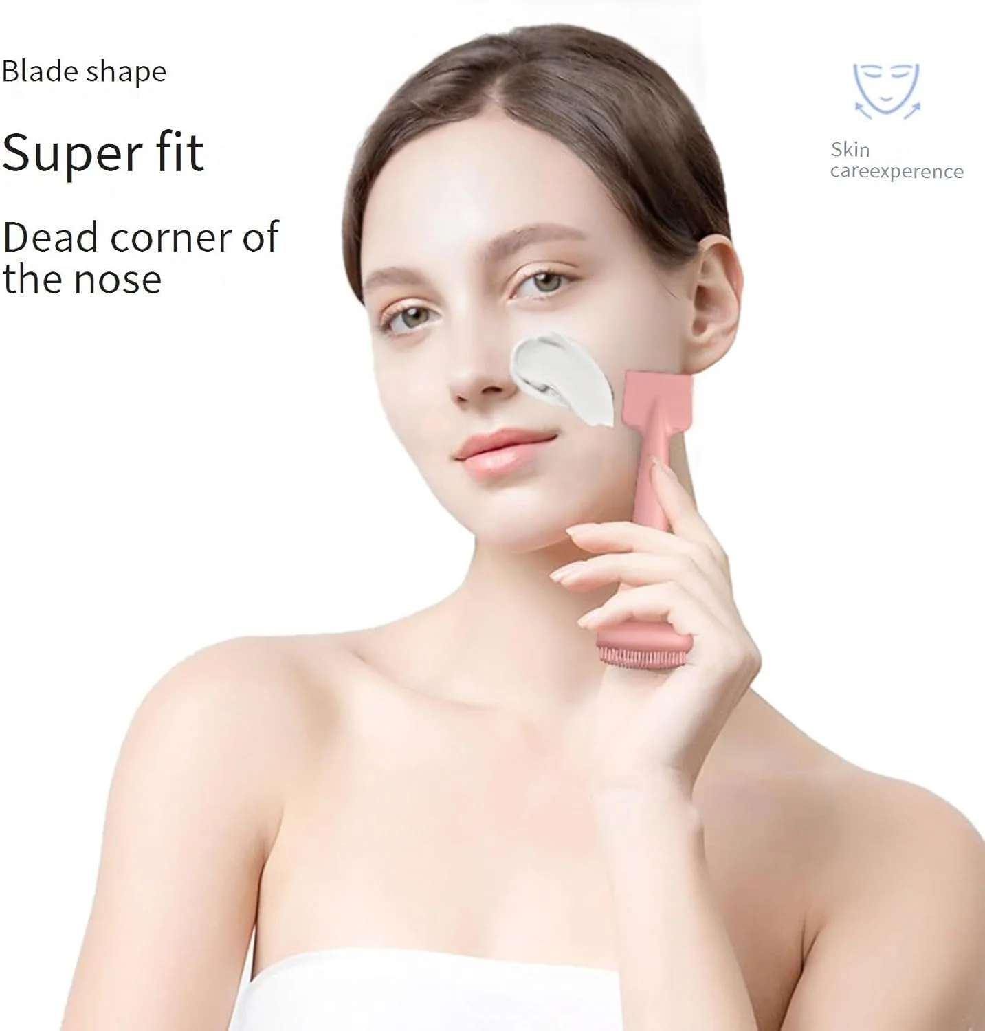 براش ماسک صورت سیلیکونی دو سر یکپارچه، براش سیلیکونی دو طرفه، طراحی شده برای پاکسازی و ماساژ صورت، اپلیکاتور برای استفاده از ماسک صورت (آبی مات، 3 عدد) براش ماسک صورت سیلیکونی دو سر یکپارچه، براش سیلیکونی دو طرفه، طراحی شده برای پاکسازی و ماساژ صورت، اپلیکاتور برای استفاده از ماسک صورت (آبی مات، 3 عدد)