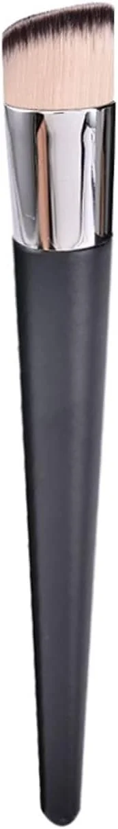 برس Hfghgfhk، 1 عدد برس حرفه ای سر کج برای کرم پودر، کانسیلر و پودر، ابزار آرایش صورت، لوازم آرایشی و بهداشتی برس Hfghgfhk، 1 عدد برس حرفه ای سر کج برای کرم پودر، کانسیلر و پودر، ابزار آرایش صورت، لوازم آرایشی و بهداشتی