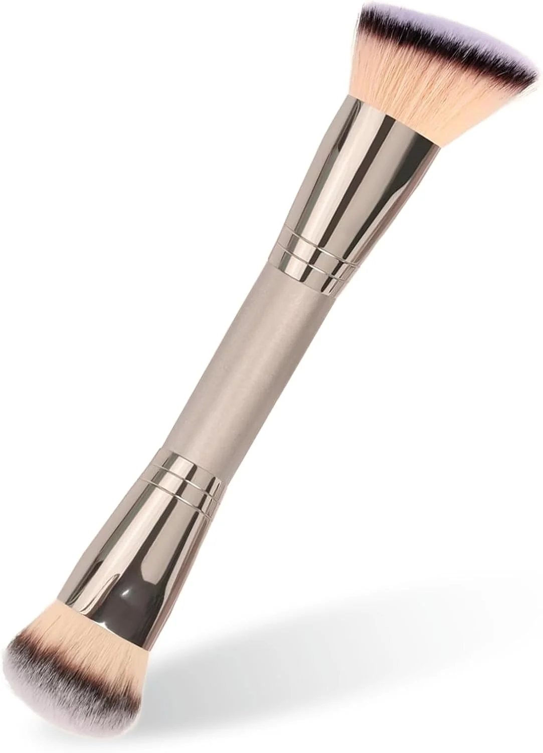 براش کانتور آرایشی دو طرفه GEDEUBAN، براش های کانتور دو طرفه برای ترکیب کرم، مایع و پودر براش کانتور آرایشی دو طرفه GEDEUBAN، براش های کانتور دو طرفه برای ترکیب کرم، مایع و پودر