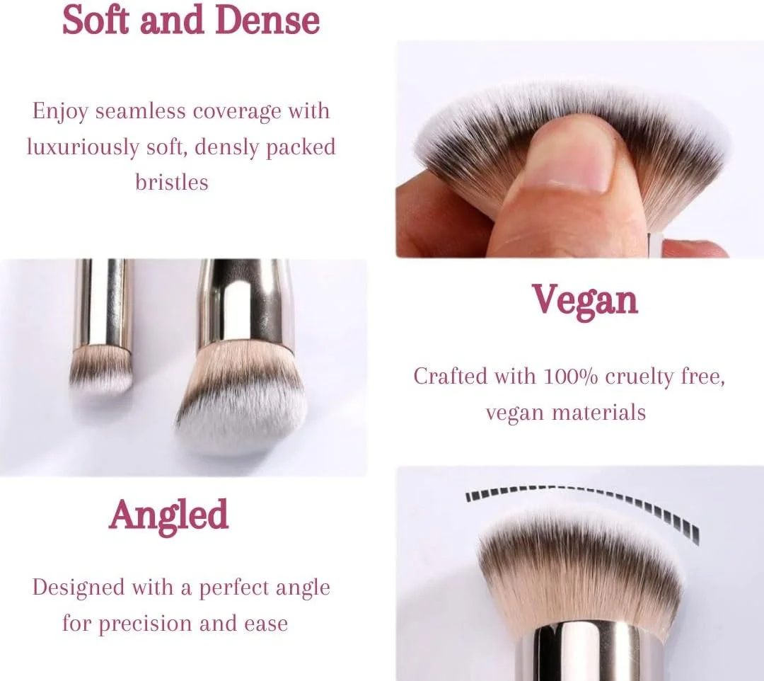 ست برس زاویه دار کابوکی کرم پودر و کانسیلر گرلی استاف - برس های آرایشی برای استفاده بی نقص، پوشش دقیق و ترکیب کردن - ایده آل برای کانتورینگ و آرایش حرفه ای ست برس زاویه دار کابوکی کرم پودر و کانسیلر گرلی استاف - برس های آرایشی برای استفاده بی نقص، پوشش دقیق و ترکیب کردن - ایده آل برای کانتورینگ و آرایش حرفه ای