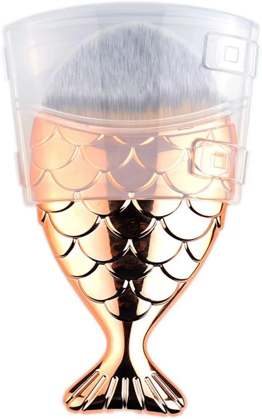 برس کرم پودر مایع آرایشی GDJbnyu - تک برس آرایشی کرم پودر ماهی رزگلد مصنوعی برس کرم پودر مایع آرایشی GDJbnyu - تک برس آرایشی کرم پودر ماهی رزگلد مصنوعی