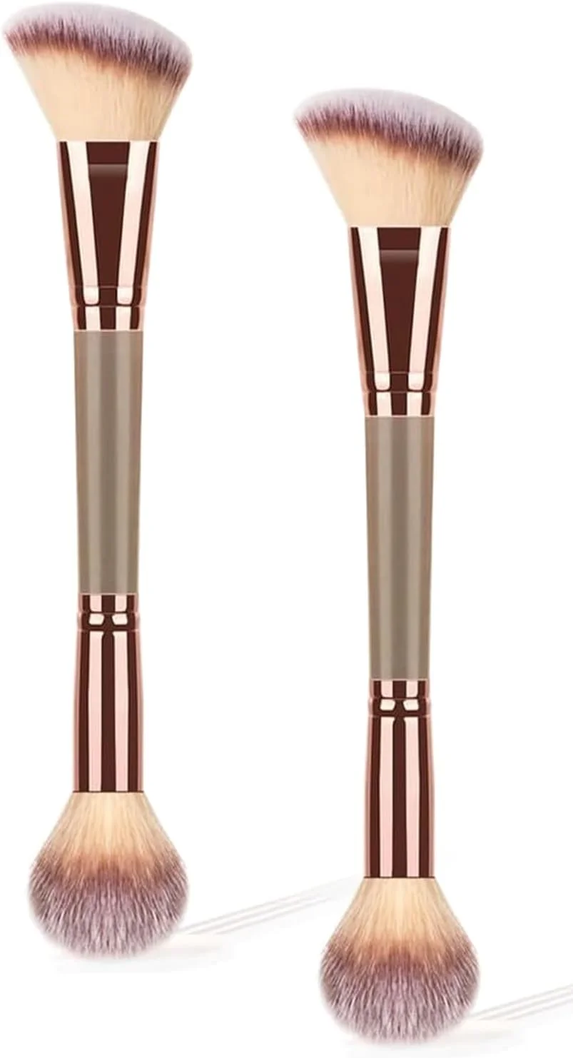 براش کرم پودر، براش آرایشی مایع برای زیبایی، براش کانتورینگ و ترکیب کانسیلر برای خانم ها