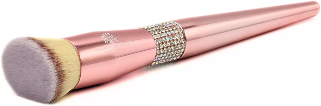 براش آرایشی رزگلد، براش های ترکیب کرم پودر و کانسیلر، موهای مصنوعی، 18 × 3 سانتی متر (صورتی) براش آرایشی رزگلد، براش های ترکیب کرم پودر و کانسیلر، موهای مصنوعی، 18 × 3 سانتی متر (صورتی)