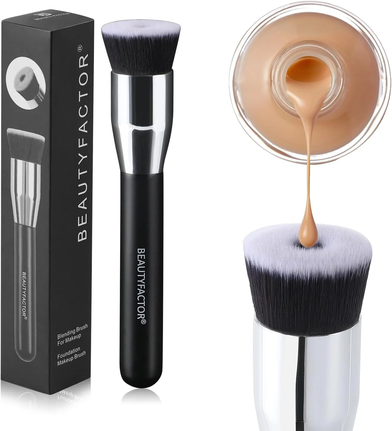 براش تخت کرم پودر با حفره براش تخت کرم پودر با حفره