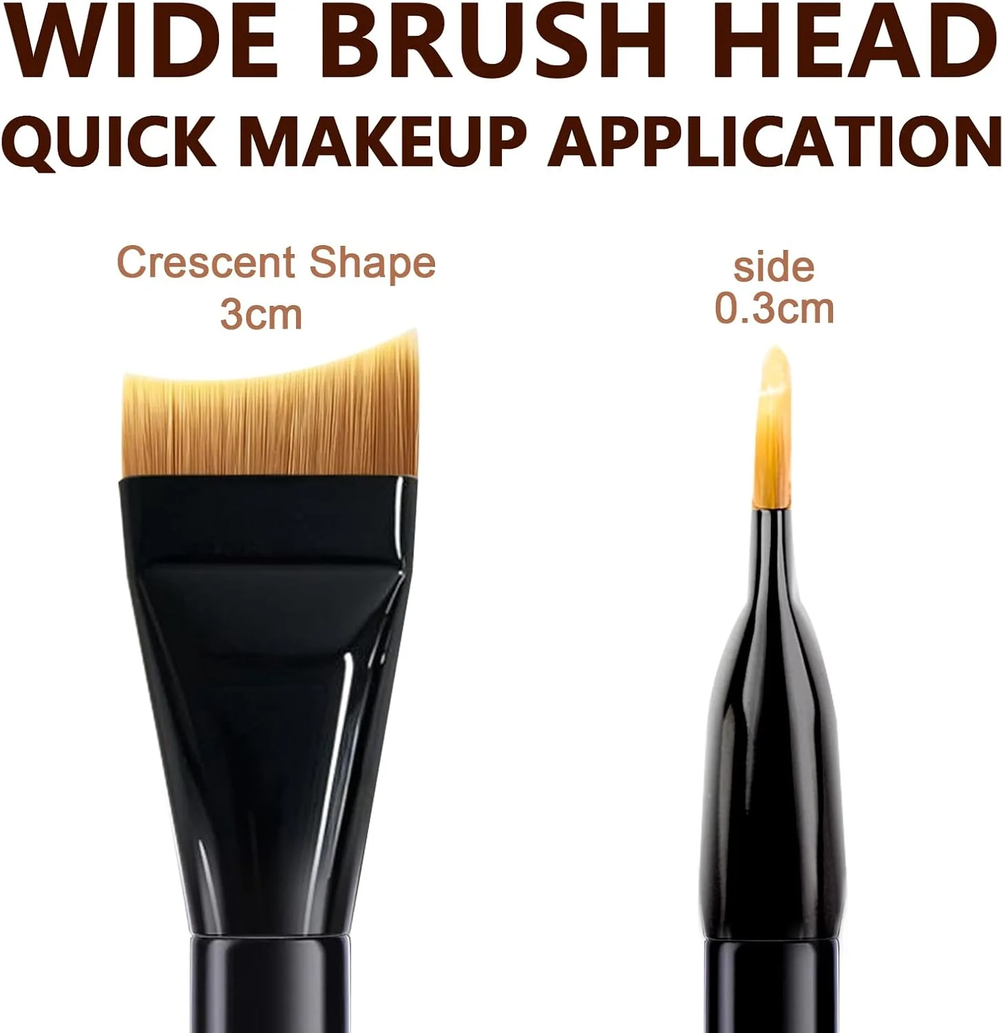 براش آرایشی فیکسلرن، براش کرم پودر، براش کرم پودر فوق العاده نازک، براش آرایشی، براش پودر برای کرم پودر مایع زنانه، براش ماسک