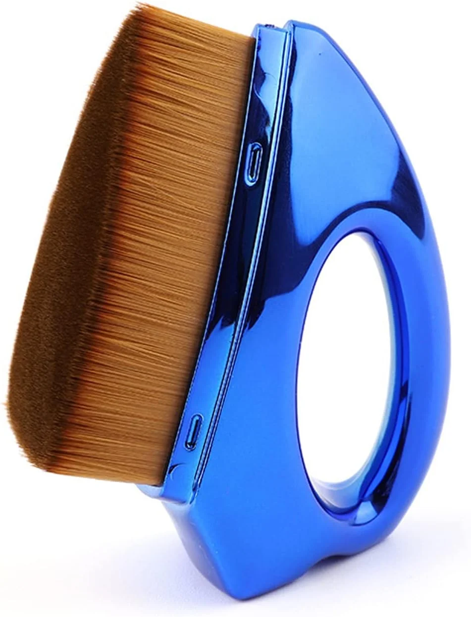 براش کرم پودر سرتخت Fawoonu، براش آرایشی، براش صورت برای ترکیب کرم مایع و پودر، براش آرایشی با جعبه محافظ براش کرم پودر سرتخت Fawoonu، براش آرایشی، براش صورت برای ترکیب کرم مایع و پودر، براش آرایشی با جعبه محافظ