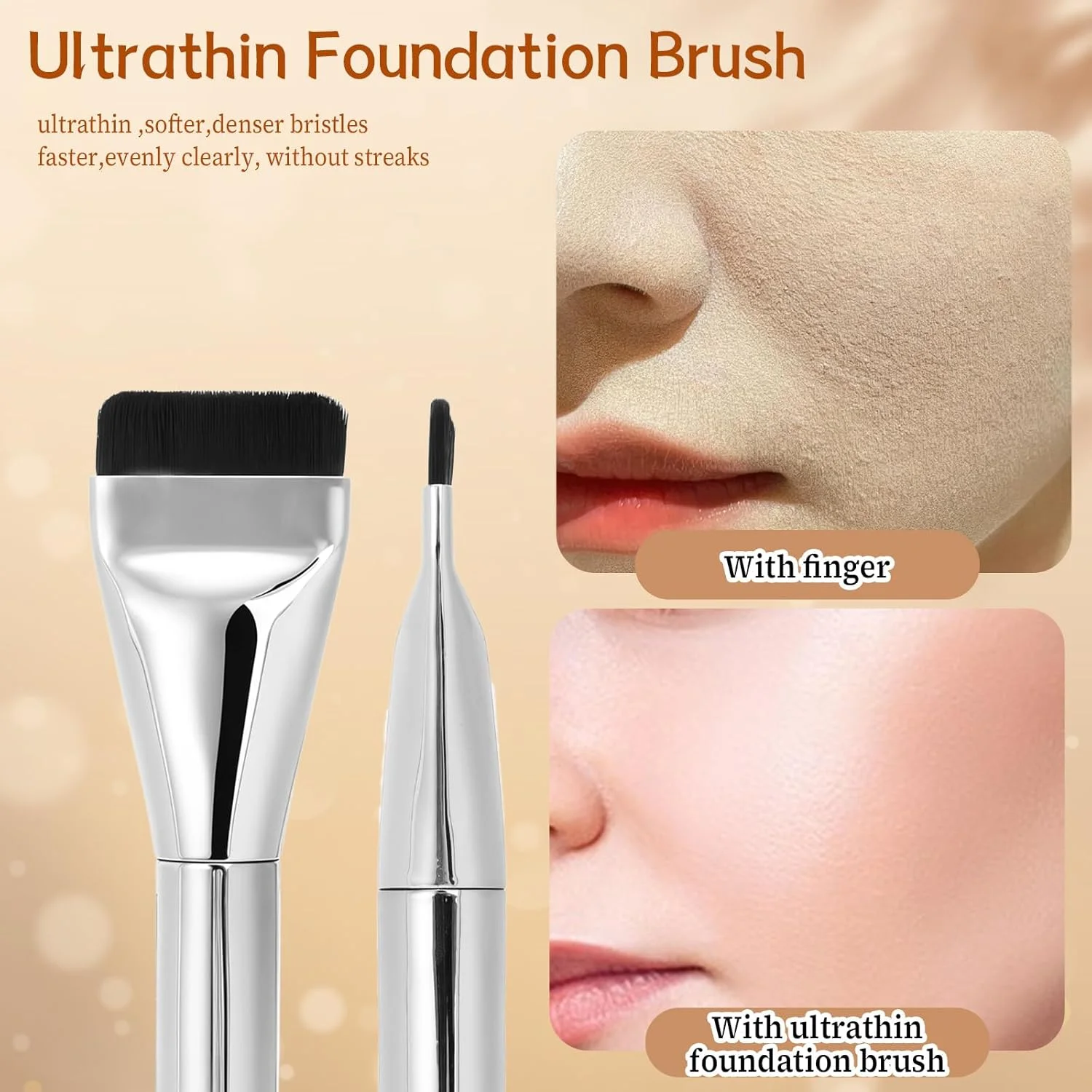 ست برس فونداسیون تخت Qianyu، شامل 2 عدد برس ترکیبی، کاردک آرایشی، برس های نازک صورت به سبک کره ای، برس های ماسک با موهای نرم و با کیفیت، مناسب برای کرم، ماسک گِل، کانسیلر صورت، اپلیکاتور ترکیبی، ابزار آرایش کانتور ست برس فونداسیون تخت Qianyu، شامل 2 عدد برس ترکیبی، کاردک آرایشی، برس های نازک صورت به سبک کره ای، برس های ماسک با موهای نرم و با کیفیت، مناسب برای کرم، ماسک گِل، کانسیلر صورت، اپلیکاتور ترکیبی، ابزار آرایش کانتور