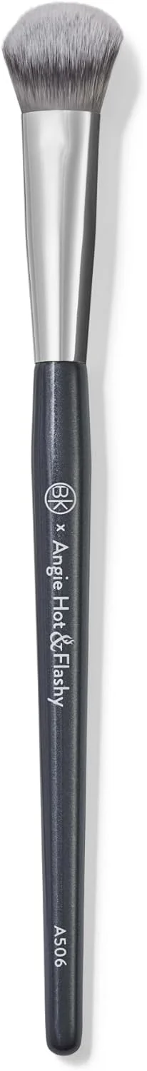 براش کانسیلر BK BEAUTY BRUSHES - ANGIE HOT & FLASHY A506 - براش کانتورینگ فونداسیون - ست براش برای پوست بالغ - براش صورت برای فونداسیون مایع یا کرمی