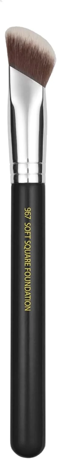 براش آرایشی حرفه ای Bdellium Tools - Maestro Series 967 Soft Square Foundation - با الیاف مصنوعی کاملا گیاهی، برای ایجاد پوستی بی عیب و نقص (مشکی، 1 عدد) براش آرایشی حرفه ای Bdellium Tools - Maestro Series 967 Soft Square Foundation - با الیاف مصنوعی کاملا گیاهی، برای ایجاد پوستی بی عیب و نقص (مشکی، 1 عدد)