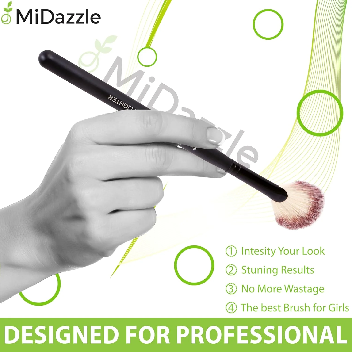 برس بادبزنی حرفه ای امیدازل (MIMB00407) برس بادبزنی حرفه ای امیدازل (MIMB00407)
