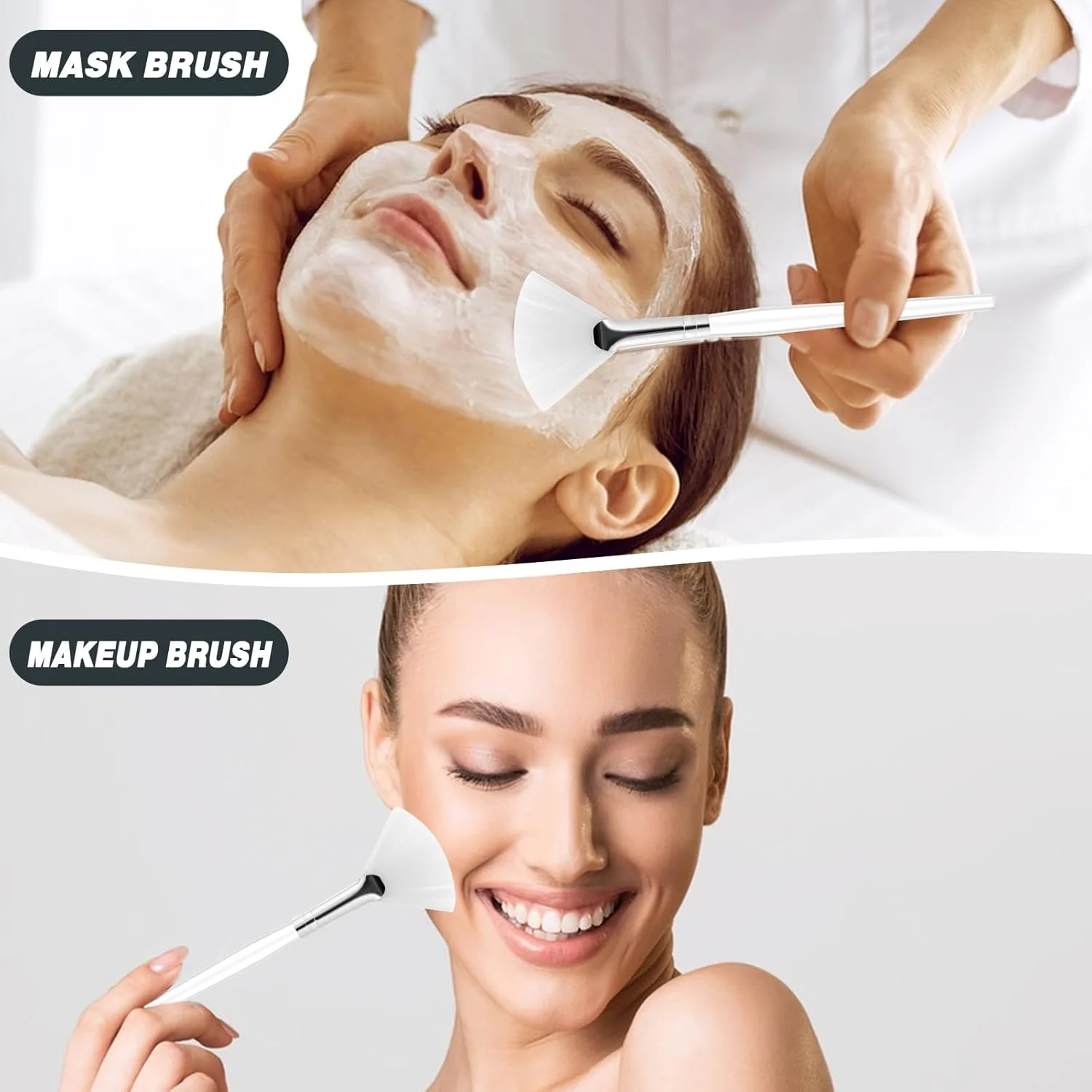 مجموعه 4 عددی برس ماسک صورت مویزات لنز، برس نرم بادبزنی صورت، برس اپلیکاتور اسید، ابزار آرایشی اپلیکاتور ماسک صورت برای لایه برداری، ماسک خواب، ماسک گِلی مجموعه 4 عددی برس ماسک صورت مویزات لنز، برس نرم بادبزنی صورت، برس اپلیکاتور اسید، ابزار آرایشی اپلیکاتور ماسک صورت برای لایه برداری، ماسک خواب، ماسک گِلی