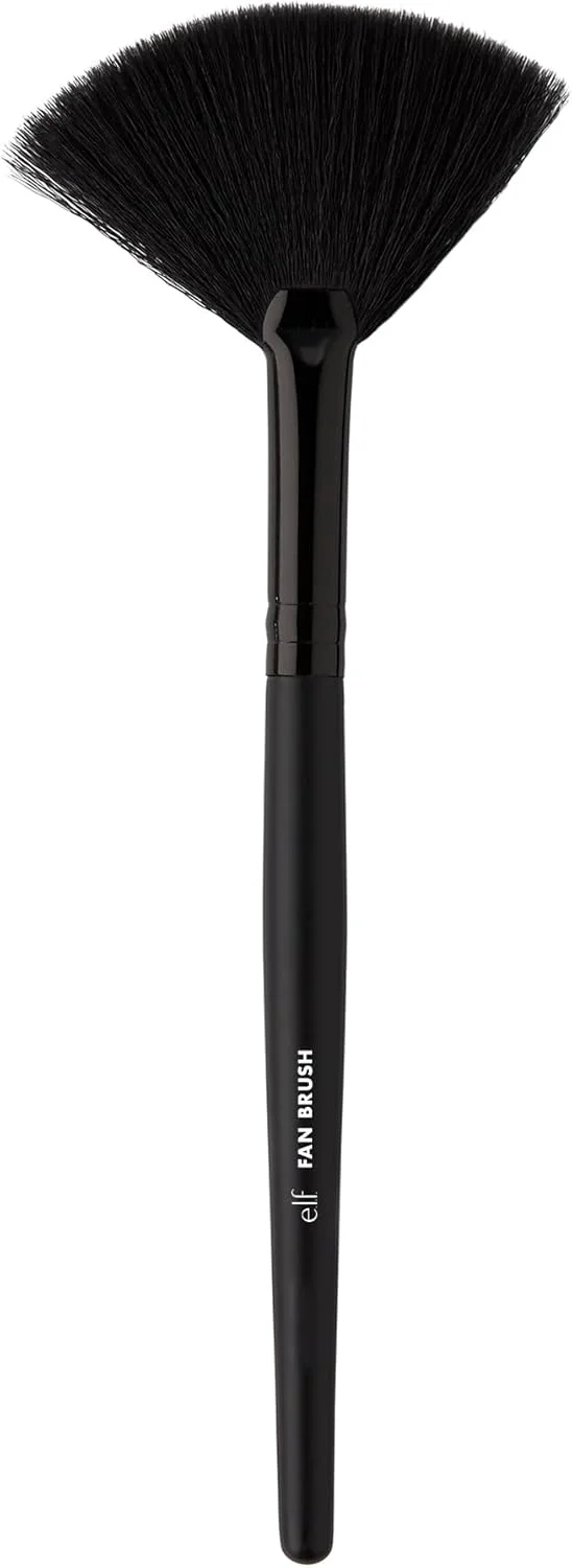 براش بادبزنی آرایشی e.l.f. Cosmetics برای استفاده دقیق، مصنوعی براش بادبزنی آرایشی e.l.f. Cosmetics برای استفاده دقیق، مصنوعی