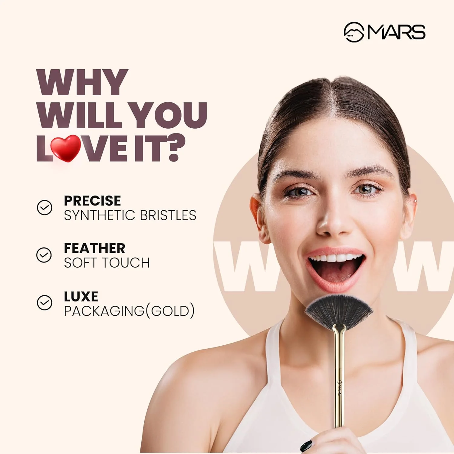 برس بادبزنی حرفه ای آرسنال هنرمند مارس برای هایلایت صورت | برس های مصنوعی دقیق | لمس نرم پر مانند | ایده آل برای هایلایت | برس آرایشی بسته بندی لوکس (طلایی) برس بادبزنی حرفه ای آرسنال هنرمند مارس برای هایلایت صورت | برس های مصنوعی دقیق | لمس نرم پر مانند | ایده آل برای هایلایت | برس آرایشی بسته بندی لوکس (طلایی)