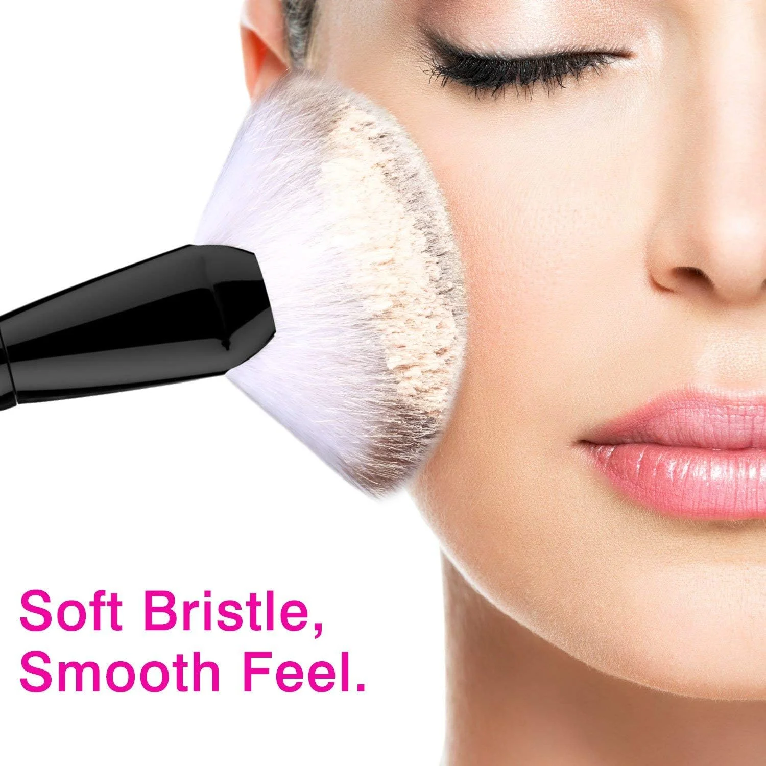 براش آرایشی بادبزنی Glorica Beauty، براش حرفه ای هایلایت، براش رژگونه، برنزر، براش استخوان گونه، براش بزرگ تکی نرم و متراکم برای پودر صورت، براش کرم پودر، ابزار آرایشی، مشکی براش آرایشی بادبزنی Glorica Beauty، براش حرفه ای هایلایت، براش رژگونه، برنزر، براش استخوان گونه، براش بزرگ تکی نرم و متراکم برای پودر صورت، براش کرم پودر، ابزار آرایشی، مشکی