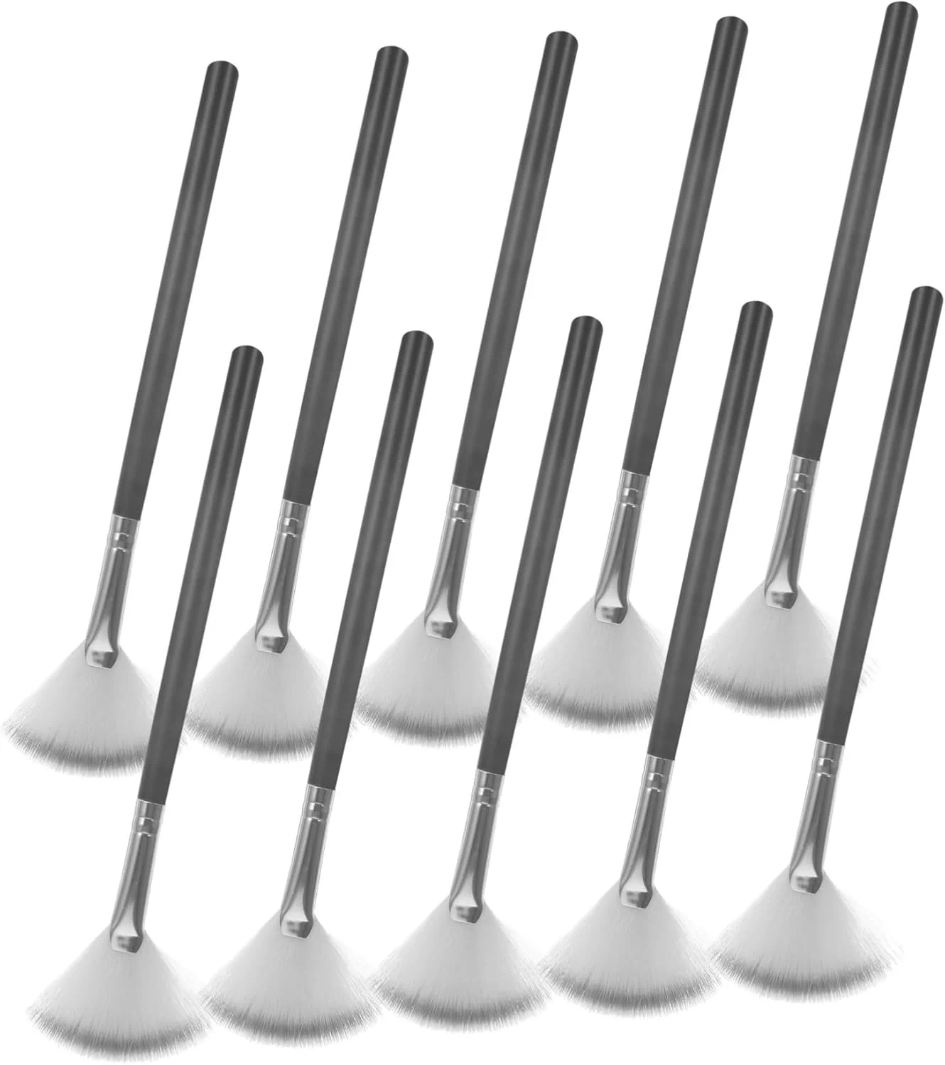 مجموعه 10 عددی برس آرایشی FRCOLOR شامل برس های بادبزنی برای هایلایتر، رژگونه و پودر فیکس، مناسب استفاده برای لوازم صورت و علاقه مندان به آرایش مجموعه 10 عددی برس آرایشی FRCOLOR شامل برس های بادبزنی برای هایلایتر، رژگونه و پودر فیکس، مناسب استفاده برای لوازم صورت و علاقه مندان به آرایش