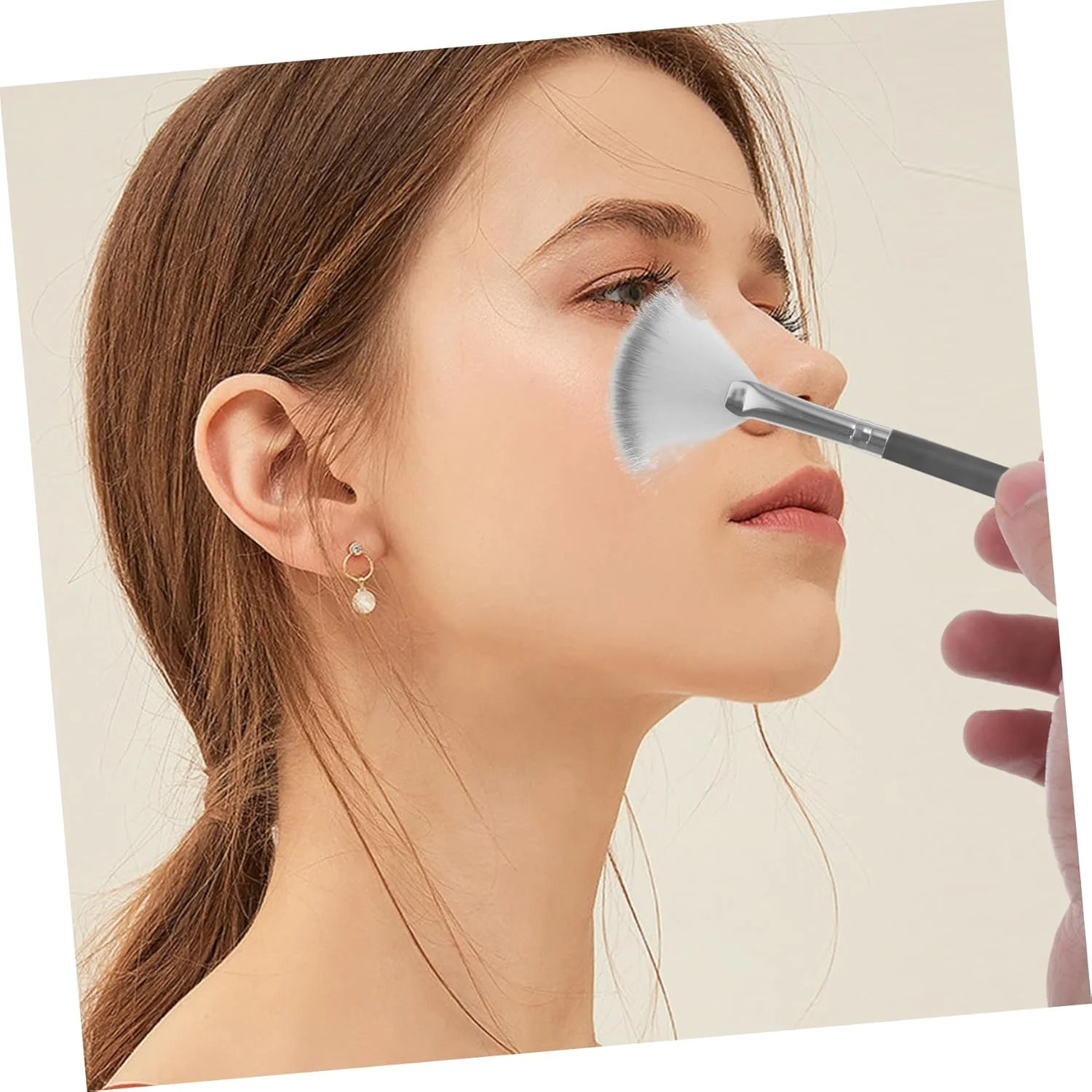 مجموعه 10 عددی برس آرایشی FRCOLOR شامل برس های بادبزنی برای هایلایتر، رژگونه و پودر فیکس، مناسب استفاده برای لوازم صورت و علاقه مندان به آرایش مجموعه 10 عددی برس آرایشی FRCOLOR شامل برس های بادبزنی برای هایلایتر، رژگونه و پودر فیکس، مناسب استفاده برای لوازم صورت و علاقه مندان به آرایش