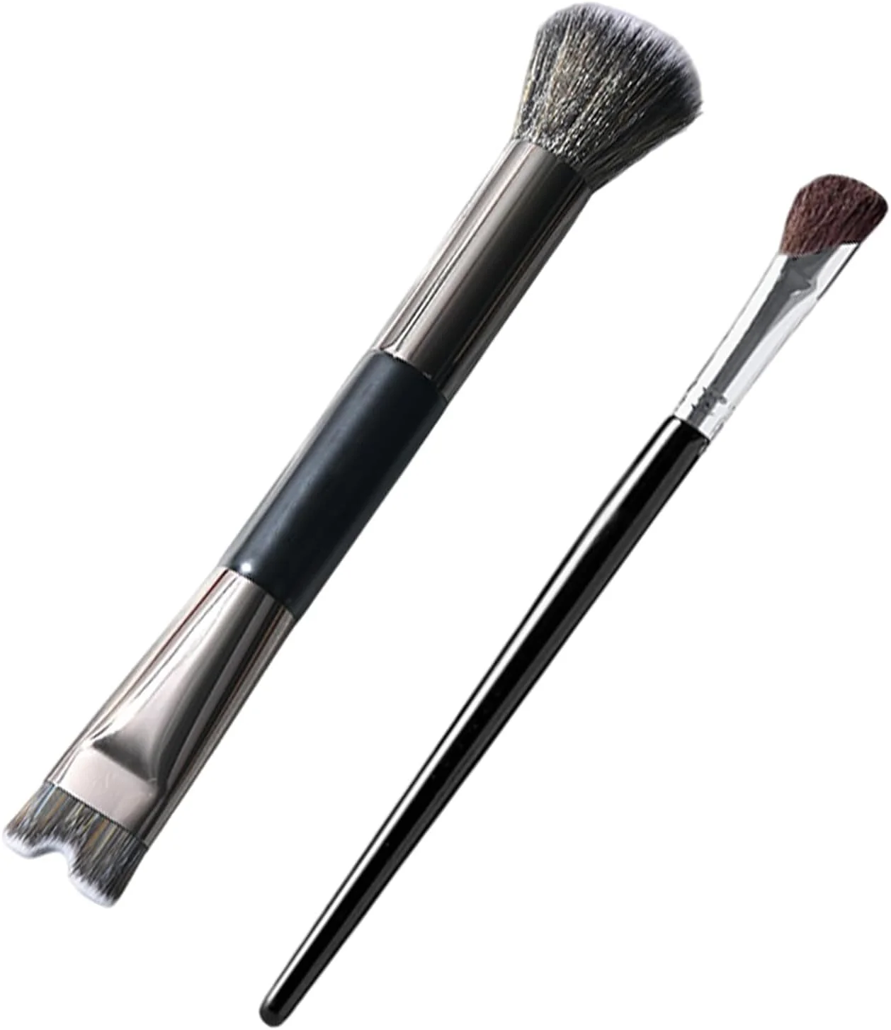 براش کانتور بینی، براش کانتور بینی مدل U، ابزار آرایشی با موهای مصنوعی برای ترکیب، پخش کردن، فرم دادن، هایلایت و مشخص کردن