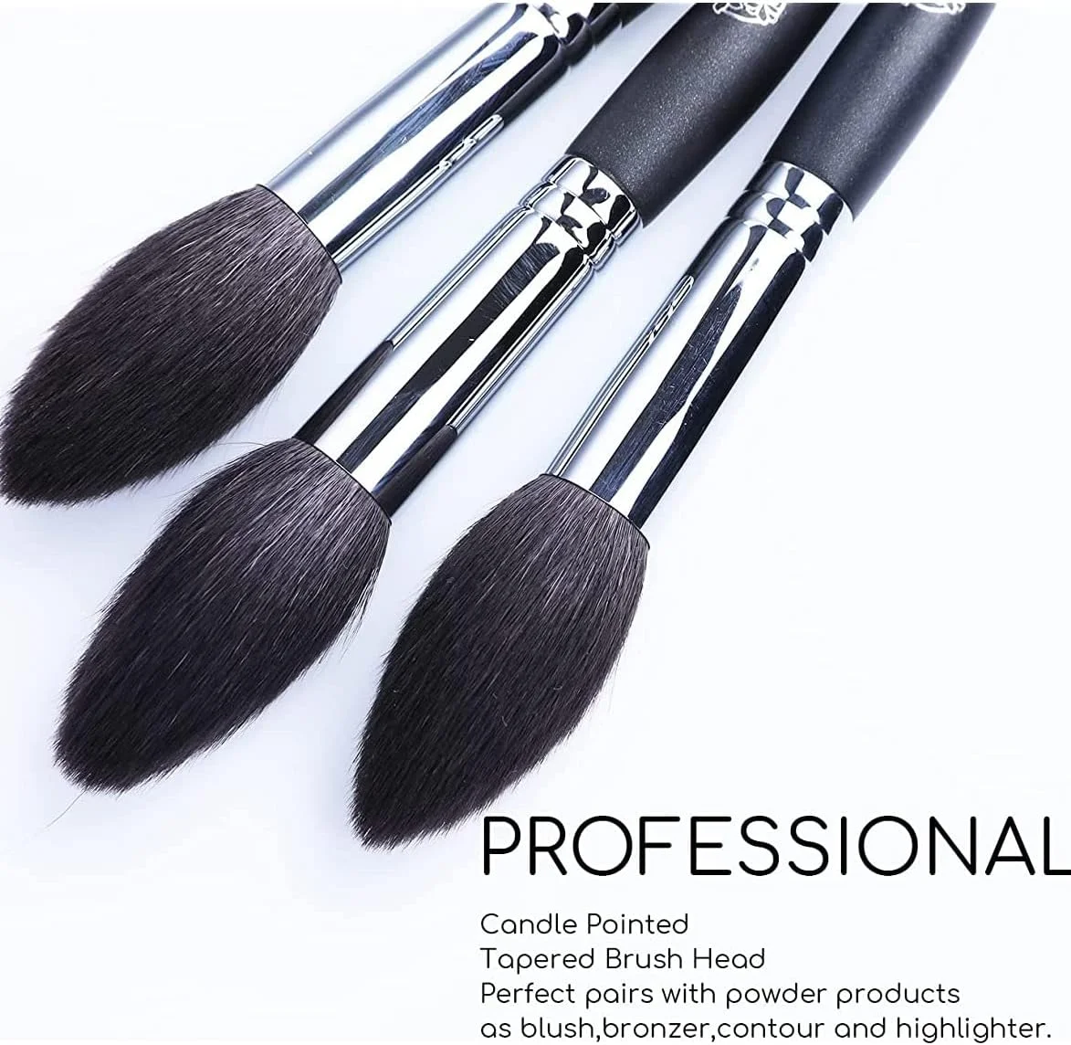 براش آرایشی رِوا، مناسب هایلایتر، کانتورینگ صورت، گونه و ترکیب مواد آرایشی