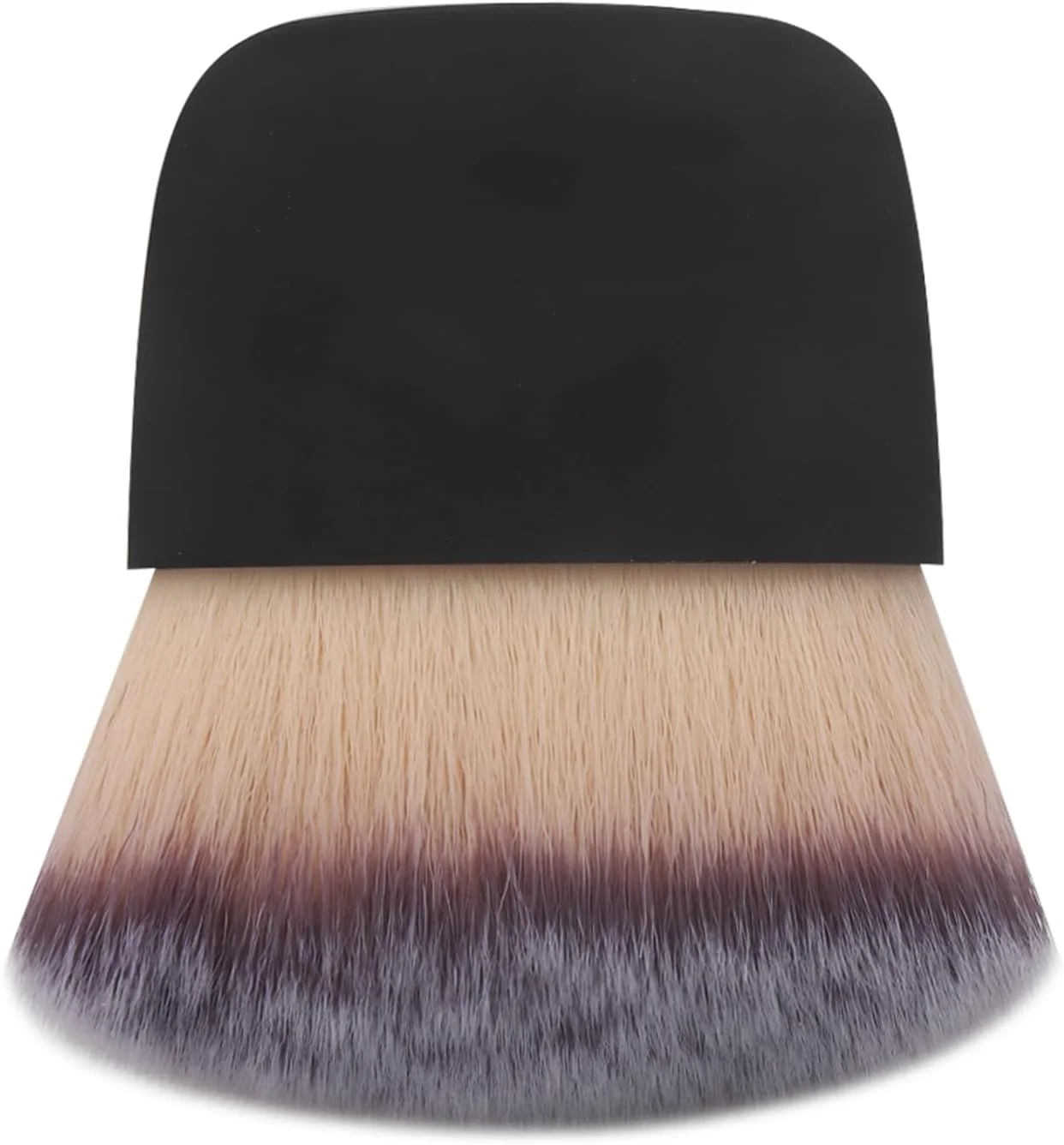 براش آرایشی چند منظوره کوچک Sunisfa، براش پودر شل مو نرم قابل حمل، ابزار آرایشی (مشکی)