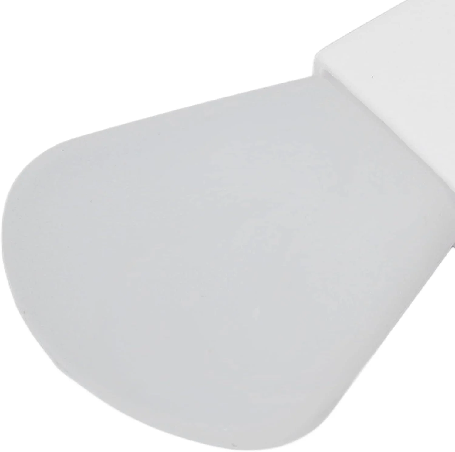 اپلیکاتور سیلیکونی، کاردک آرایشی دسته کوتاه کوچک، اپلیکاتور ماسک صورت 10 عددی، برس سیلیکونی، ابزار زیبایی صورت قابل حمل سفید (#1)