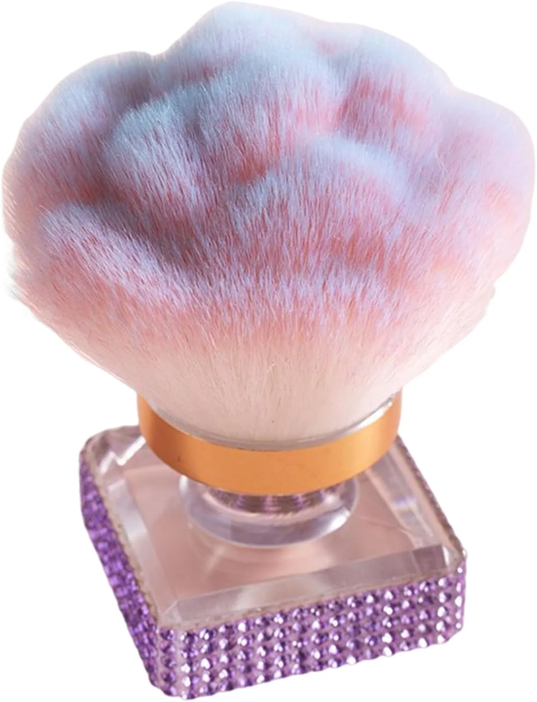 براش پودر فیکس | براش آرایشی برای پودر شل - ابزار آرایشی مسافرتی برای پدیکور، مانیکور، هایلایت و کانتورینگ