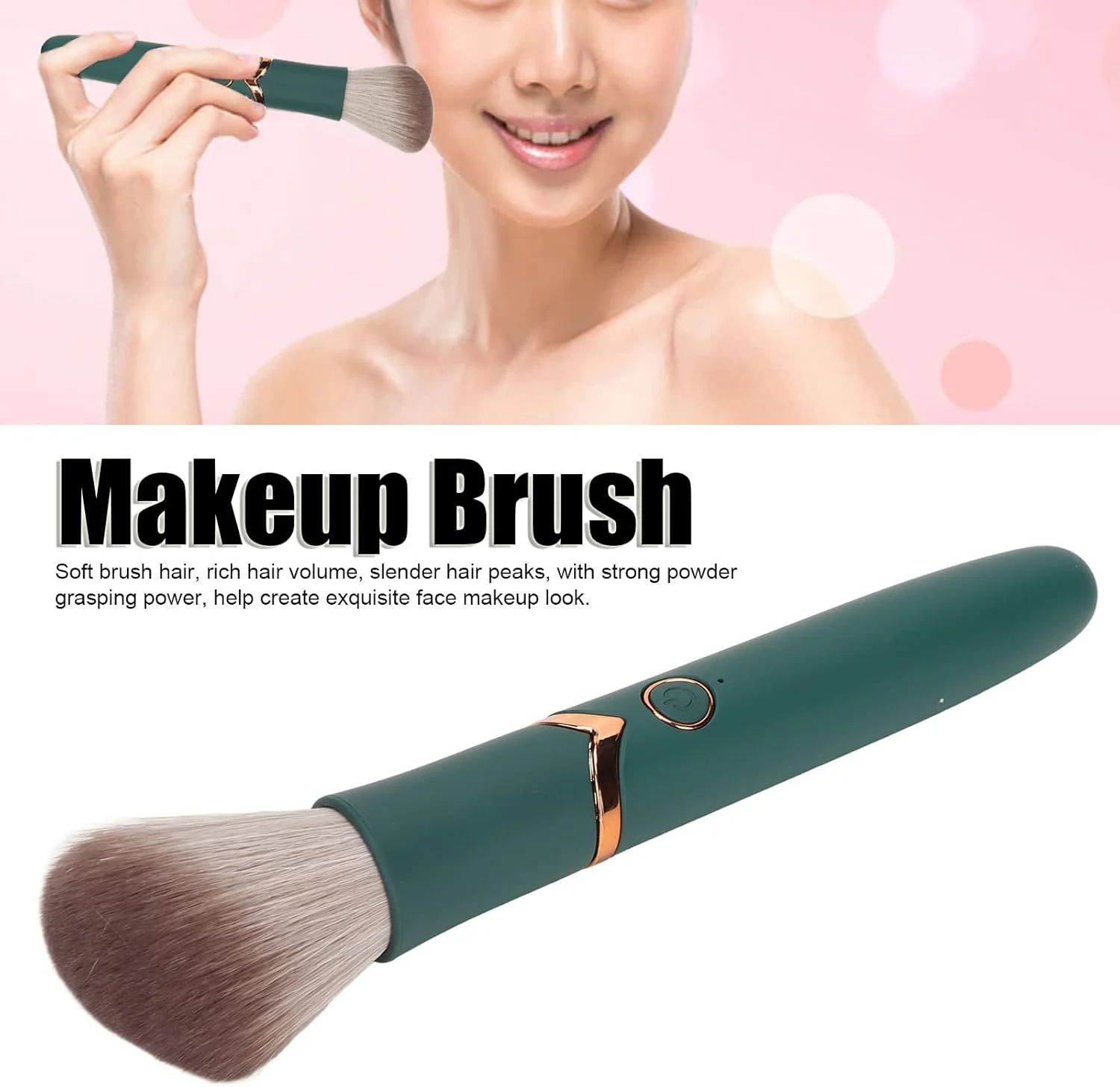 برس آرایشی شارژی، برس برقی لوازم آرایشی 10 سرعته با قابلیت شارژ USB، طراحی ضد آب، باتری لیتیومی 180 میلی آمپر ساعتی، ABS برای آرایش در سفر و استفاده در حمام برس آرایشی شارژی، برس برقی لوازم آرایشی 10 سرعته با قابلیت شارژ USB، طراحی ضد آب، باتری لیتیومی 180 میلی آمپر ساعتی، ABS برای آرایش در سفر و استفاده در حمام