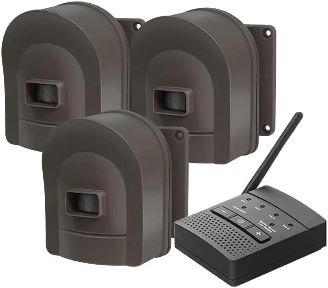 سیستم هشدار دهنده بی سیم درب منزل H HOSMART با سنسور 1/2 مایل و سیستم هشدار دهنده سنسور درب منزل، سنسور حرکتی فضای باز و ضد آب سیستم هشدار دهنده بی سیم درب منزل H HOSMART با سنسور 1/2 مایل و سیستم هشدار دهنده سنسور درب منزل، سنسور حرکتی فضای باز و ضد آب