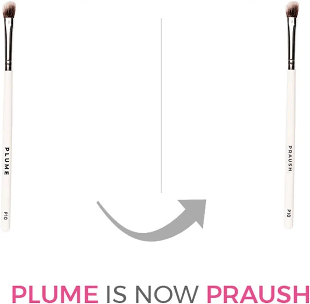 براش زاویه دار ترکیب سایه چشم/کانتور بینی پراوش بیوتی (نام سابق: Plume) مدل P10