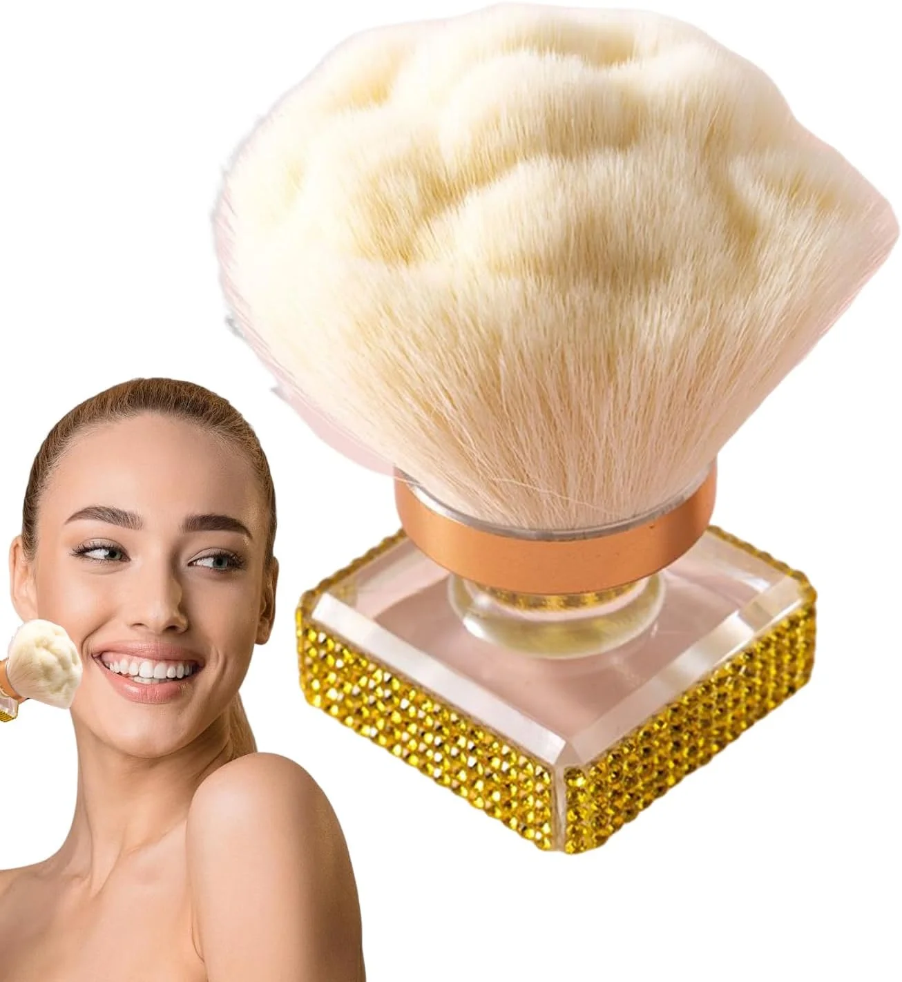 براش پودر - براش های آرایشی رژگونه کانتور | ابزار چند منظوره آرایش برای تمیز کردن ناخن، کانتورینگ و هایلایت براش پودر - براش های آرایشی رژگونه کانتور | ابزار چند منظوره آرایش برای تمیز کردن ناخن، کانتورینگ و هایلایت