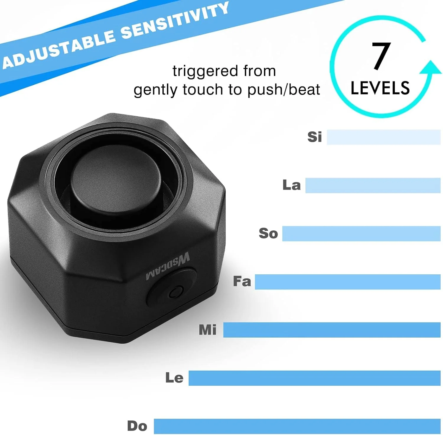 دزدگیر دوچرخه شارژی USB اکسفور با ریموت، سیستم دزدگیر ضد سرقت بی سیم 110dB با حسگر حرکتی لرزشی، ضد آب برای دوچرخه، تریلر و موتورسیکلت