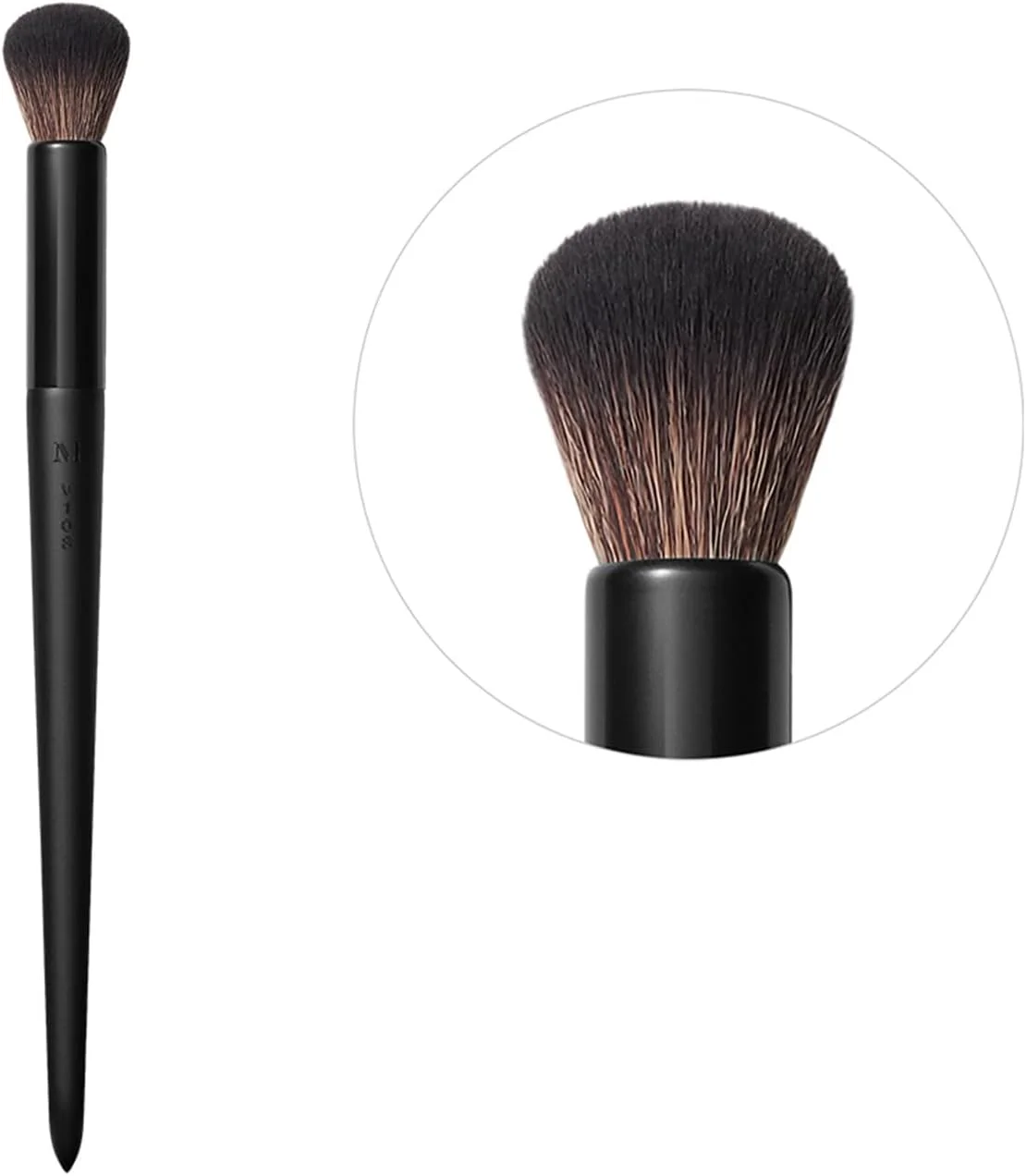 براش کانتور ترکیبی متراکم مورف V108 - براش صورت سری حرفه ای وگان برای آرایش کرمی و مایع - مجسمه سازی دقیق با موهای مصنوعی (1 عدد)