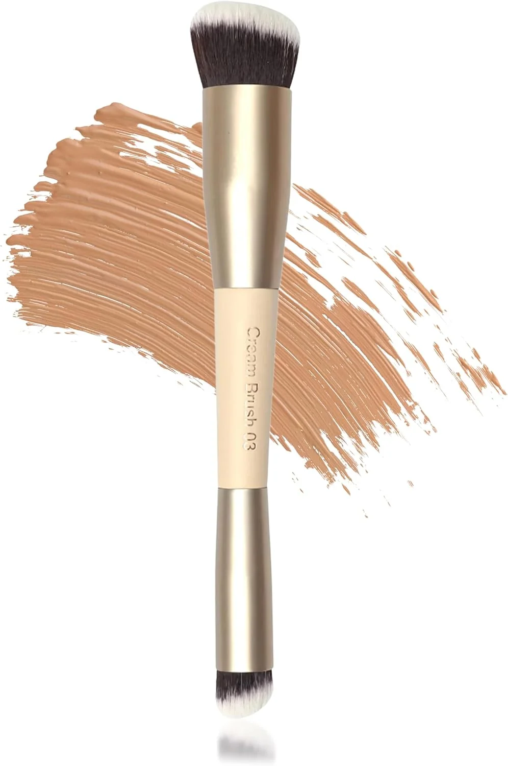 براش دو طرفه کرم پودر و کانسیلر میلاگرو بیوتی (3) – ابزار آرایشی 2 در 1 برای استفاده از کرم و مایع، ترکیب یکپارچه، پوشش دقیق، مناسب برای مسافرت، وگان و بدون تست حیوانی براش دو طرفه کرم پودر و کانسیلر میلاگرو بیوتی (3) – ابزار آرایشی 2 در 1 برای استفاده از کرم و مایع، ترکیب یکپارچه، پوشش دقیق، مناسب برای مسافرت، وگان و بدون تست حیوانی