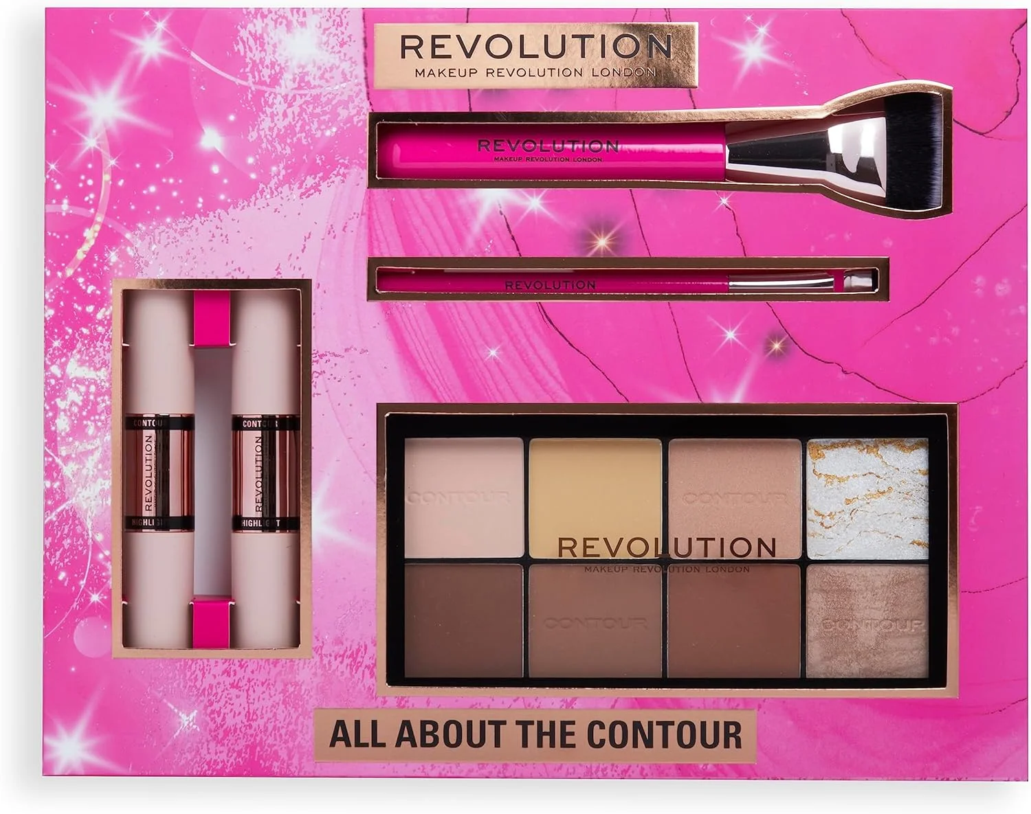 ست هدیه کانتور Revolution All About The Contour ست هدیه کانتور Revolution All About The Contour