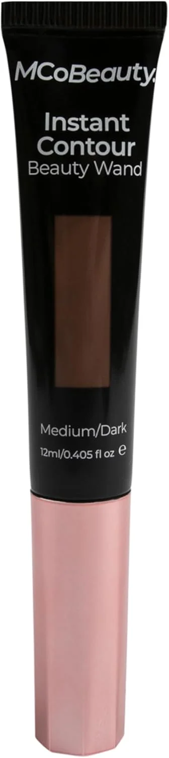 قلم کانتور فوری MCoBeauty، مدیوم/تیره، برای کانتور طبیعی، وگان، لوازم آرایشی بدون تست حیوانی، فرم دهی و مشخص کردن