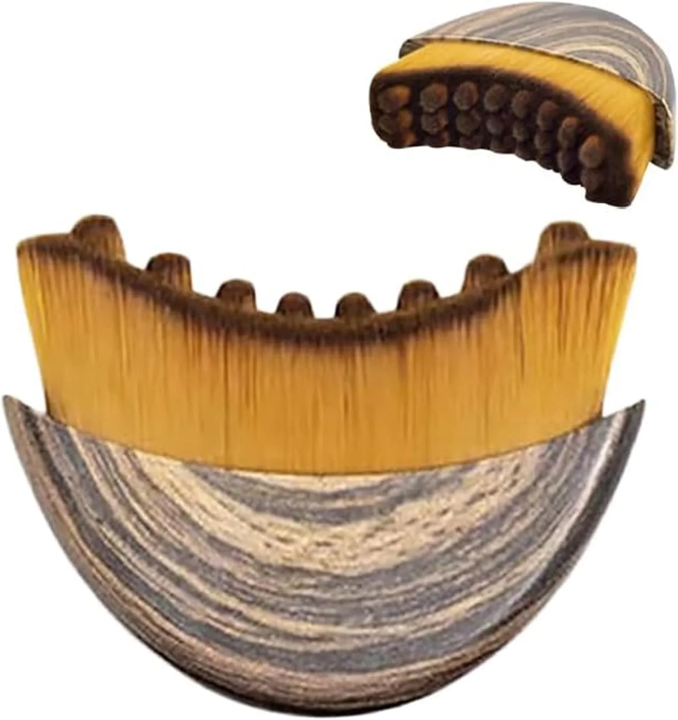 برس جدید کانتور لنفاوی صورت، برس خشک برای صورت، ماساژور تخلیه لنفاوی صورت، برای فرم دهی چانه و خط فک، طراحی ارگونومیک برای انطباق دقیق با پوست و رفع خستگی