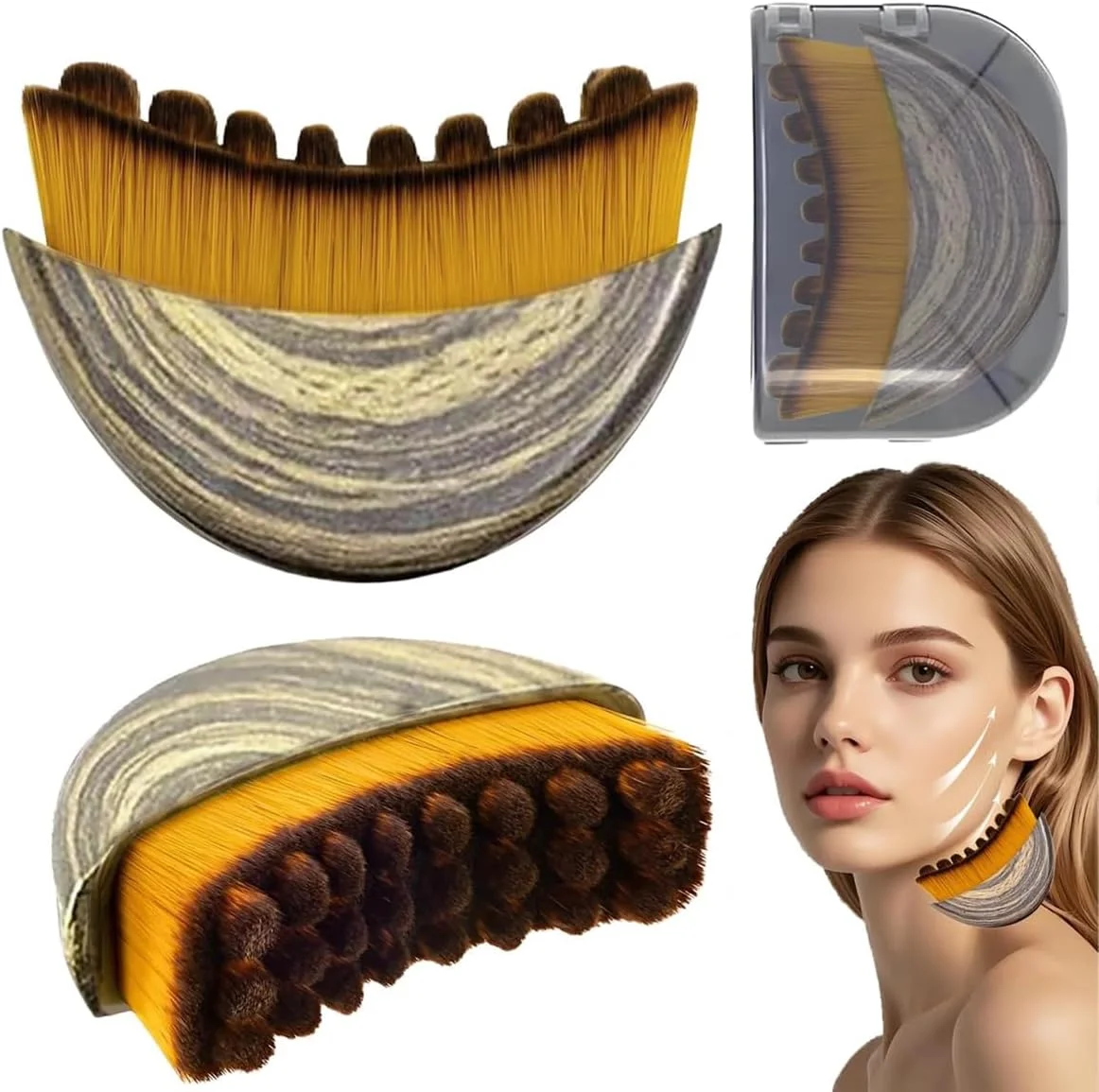 برس کانتور صورت لنفاوی جدید HANNEA® برس کانتور صورت لنفاوی جدید HANNEA®