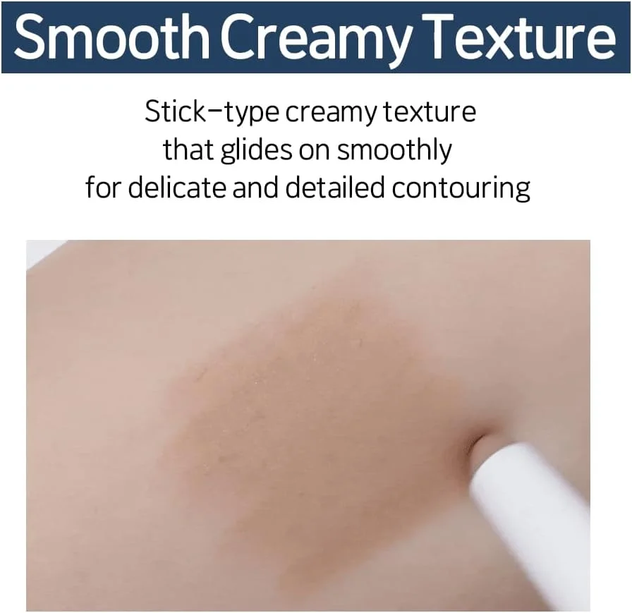 کانتور استیک برنزر اتود ریبورن میکر - رنگ سرد | ایجاد فرم و مشخص کردن طبیعی | فرمول کرمی برای ترکیب یکپارچه | استیک کانتور چند منظوره برای صورت | آرایش کره‌ای، کی‌بیوتی