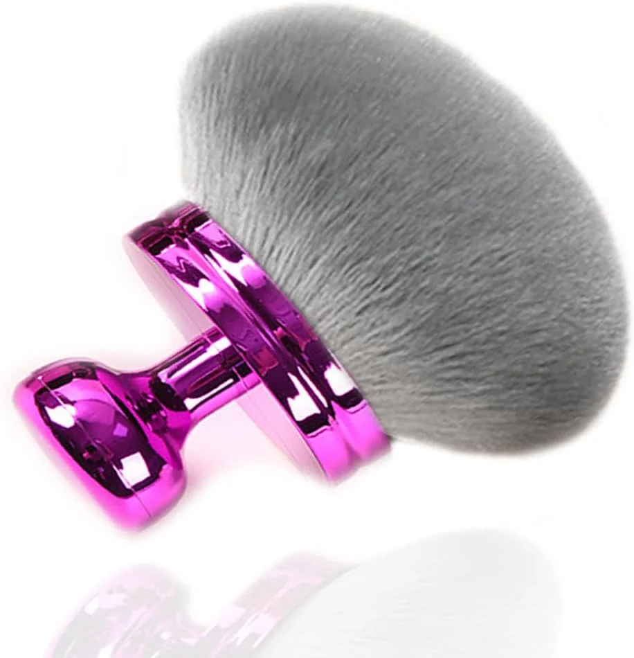 براش آرایشی بزرگ بدن، عرض 3 اینچ، براش ترکیب کننده برنزه کننده خودکار، مناسب برای استفاده صورت و بدن، جعبه هدیه (بنفش) براش آرایشی بزرگ بدن، عرض 3 اینچ، براش ترکیب کننده برنزه کننده خودکار، مناسب برای استفاده صورت و بدن، جعبه هدیه (بنفش)