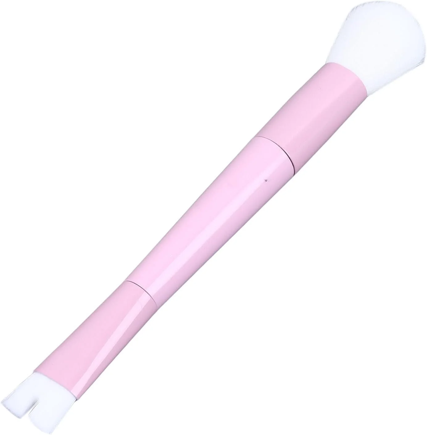 براش آرایشی بینی Haofy مدل U شکل، برس بینی با دو سر برای مدل سازی و مشخص کردن دقیق، برس های دو طرفه، 6.9 اینچ