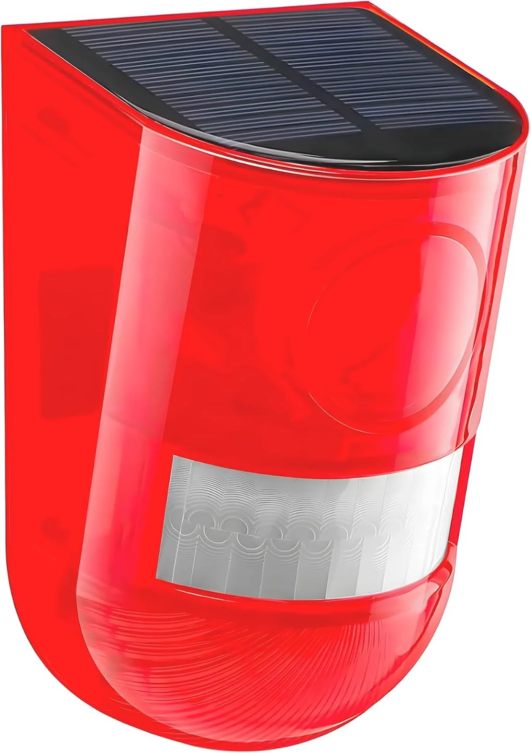 آلارم صوتی و نوری خورشیدی Comboss با حسگر حرکتی، آژیر 110 دسی بل و 6 LED چشمک زن، سیستم هشدار امنیتی برای ویلا و مزرعه