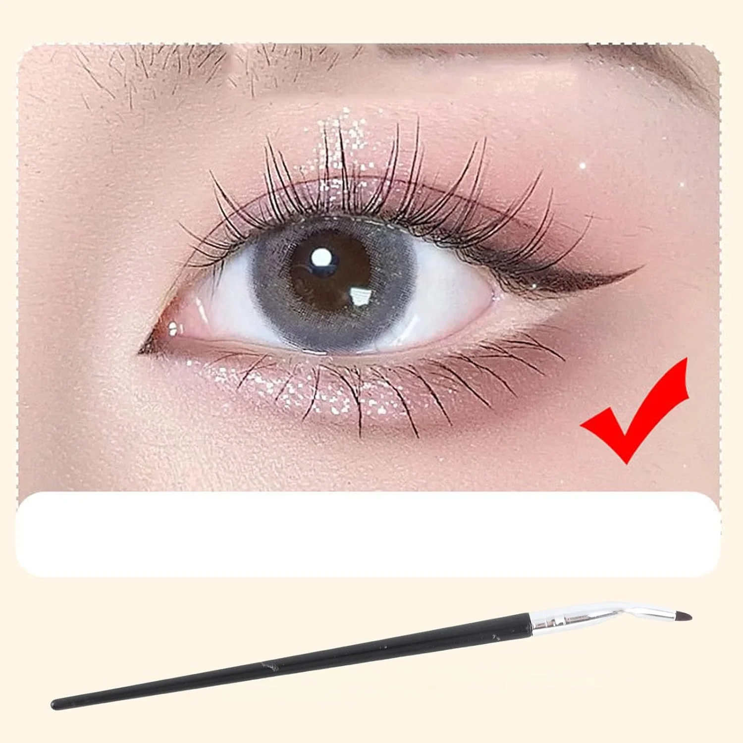 براش دناش، ابزار آرایشی موی نرم، براش زاویه دار ظریف و ارگونومیک برای تعریف آرایش مهمانی عروسی