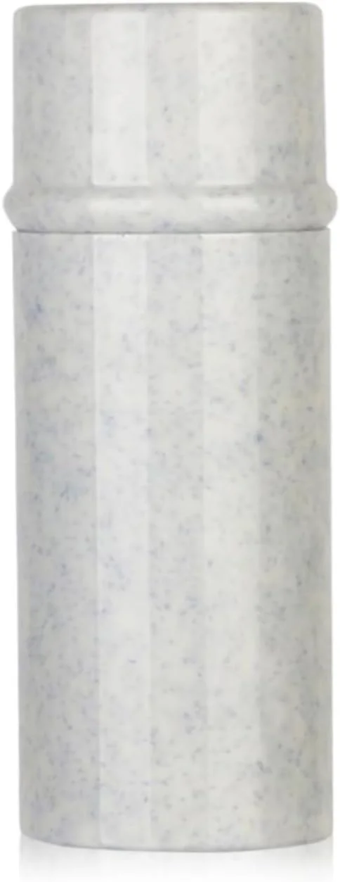 براش پودر Denash، دسته الاستیک، براش آرایشی کوتاه پودر صورت و رژگونه، مناسب برای مادر و دوست دختر (آبی)