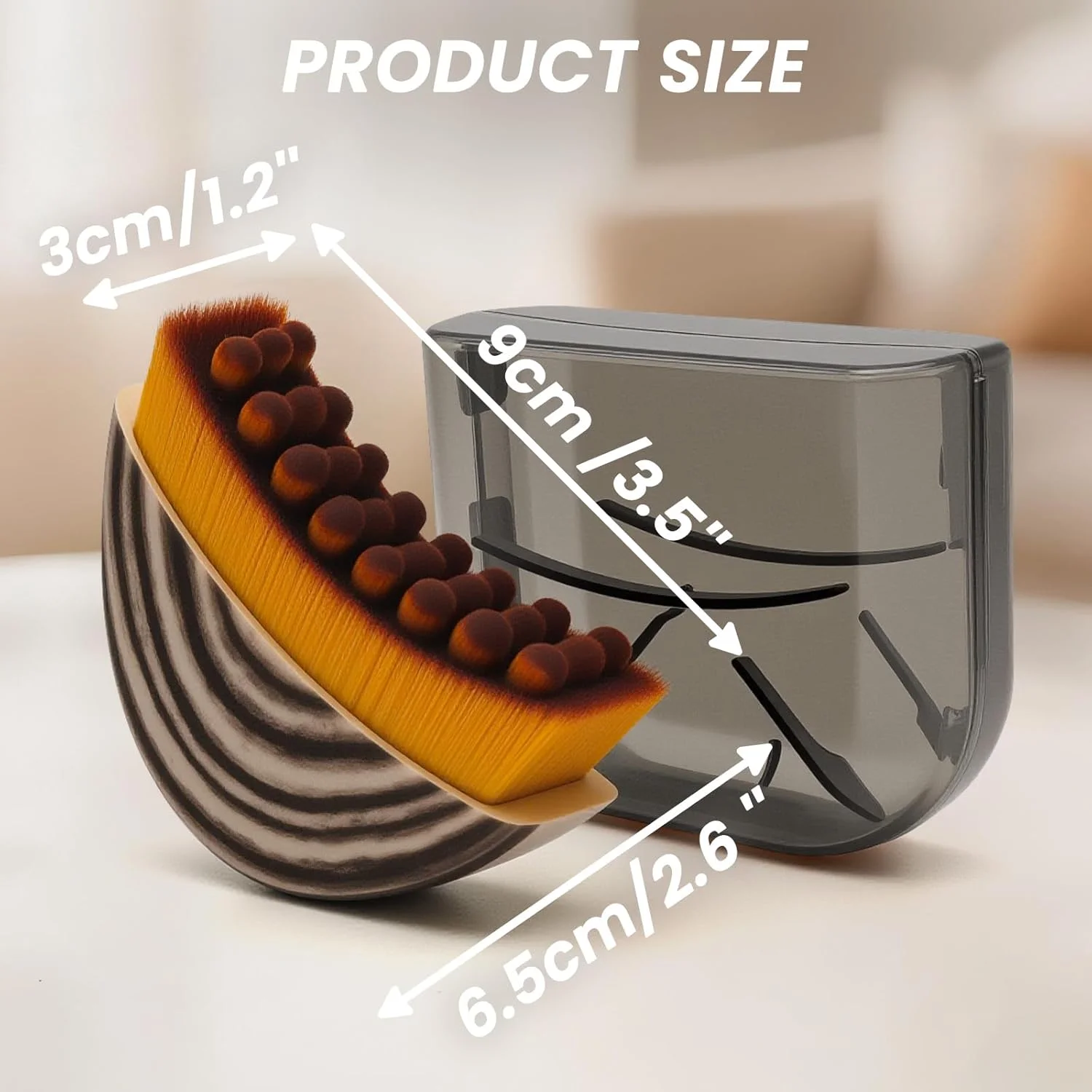 برس کانتور لنفاوی صورت، ماساژور تخلیه لنفاوی خشک، ابزار زیبایی برس خشک نرم برای خط فک، چانه و فرم دهی صورت، طراحی شده برای قرارگیری دقیق روی پوست و رفع خستگی (2 عدد)