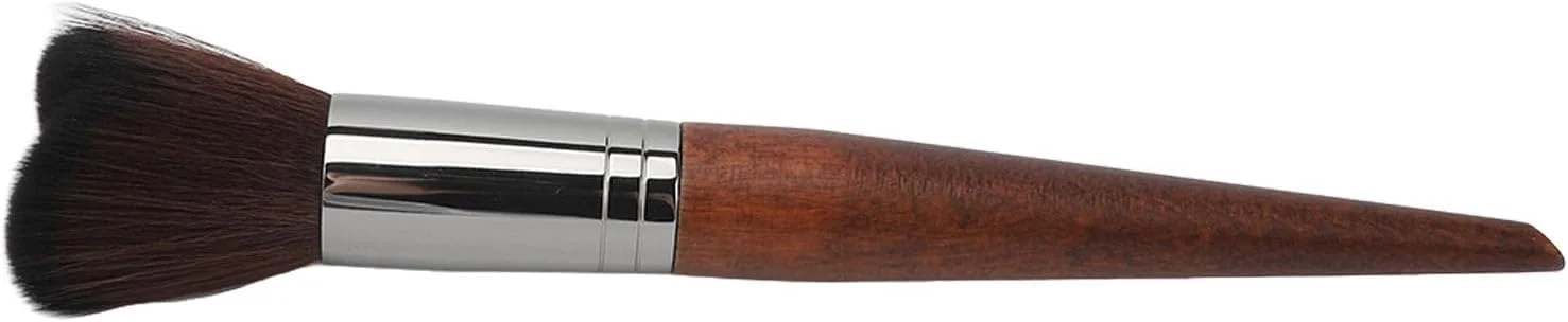 براش کانتور، براش سایه زنی، ابزار آرایشی، دسته چوبی، موی فیبر، سر دم ماهی، ارگونومیک برای بانوان