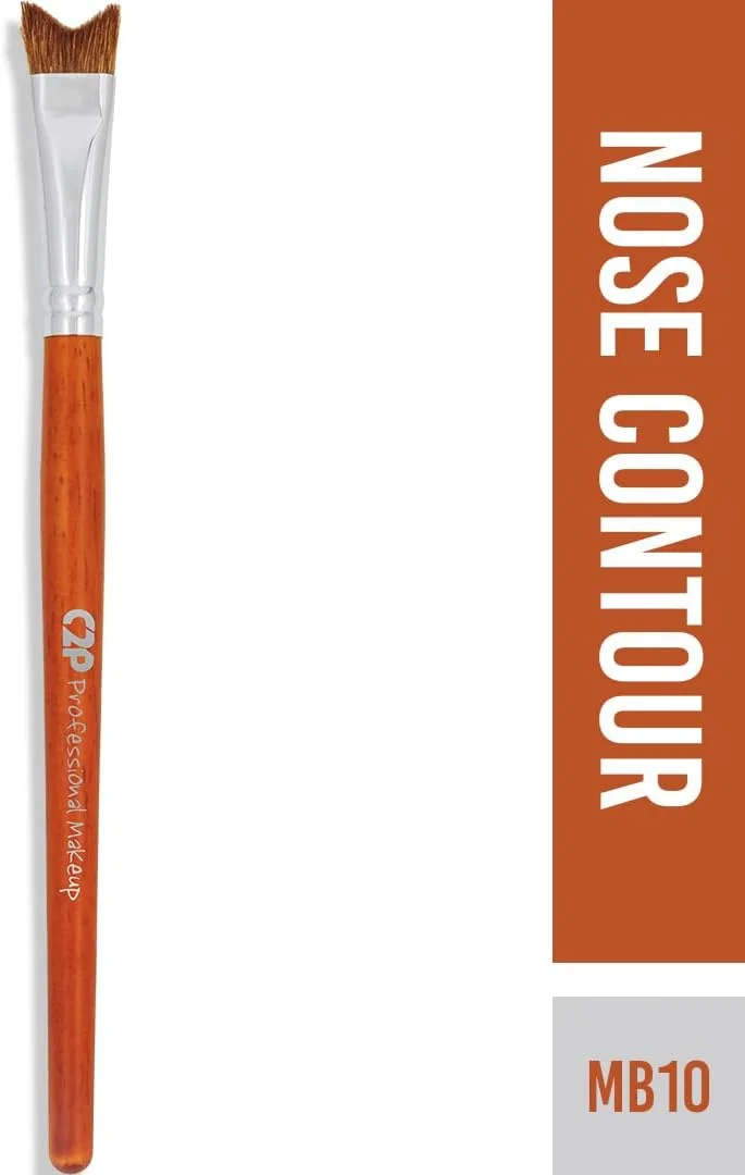 برس کانتور بینی چند منظوره C2P PROFESSIONAL MAKEUP PRO برای خط فک، صورت، گونه ها، سایه چشم، پیشانی، ترکیب با دسته چوبی، شکل V، برس برس کانتور بینی چند منظوره C2P PROFESSIONAL MAKEUP PRO برای خط فک، صورت، گونه ها، سایه چشم، پیشانی، ترکیب با دسته چوبی، شکل V، برس