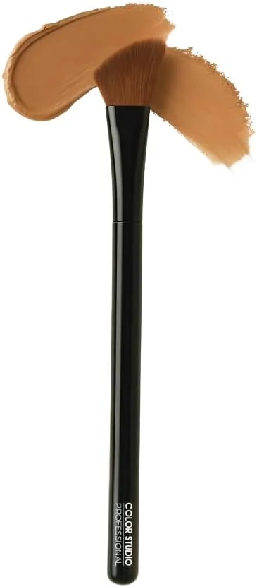 براش کانتور بینی Colorstudio Professional، موهای مصنوعی، براش آرایشی، مشکی، برای کانتور دقیق، مناسب انواع پوست براش کانتور بینی Colorstudio Professional، موهای مصنوعی، براش آرایشی، مشکی، برای کانتور دقیق، مناسب انواع پوست