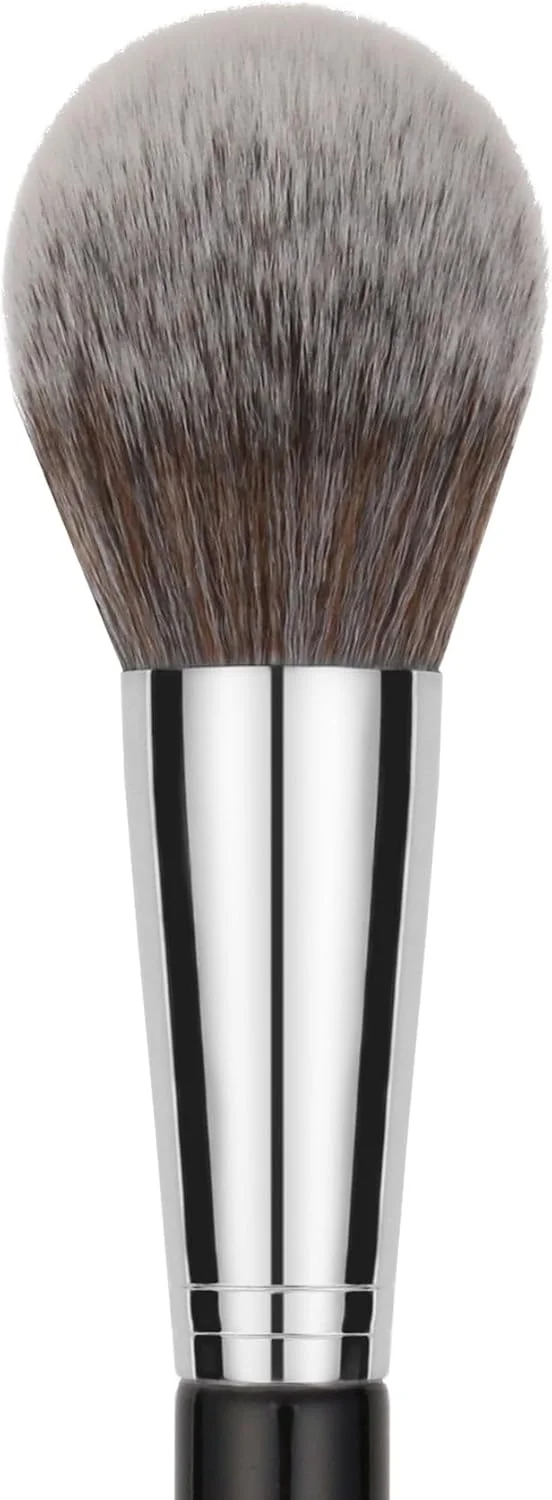 براش آرایشی حرفه ای Bdellium Tools - سری Maestro 996 براش بزرگ برنزر - با الیاف مصنوعی کاملا گیاهی، برای استفاده یکنواخت روی صورت و گردن (مشکی، 1 عدد)