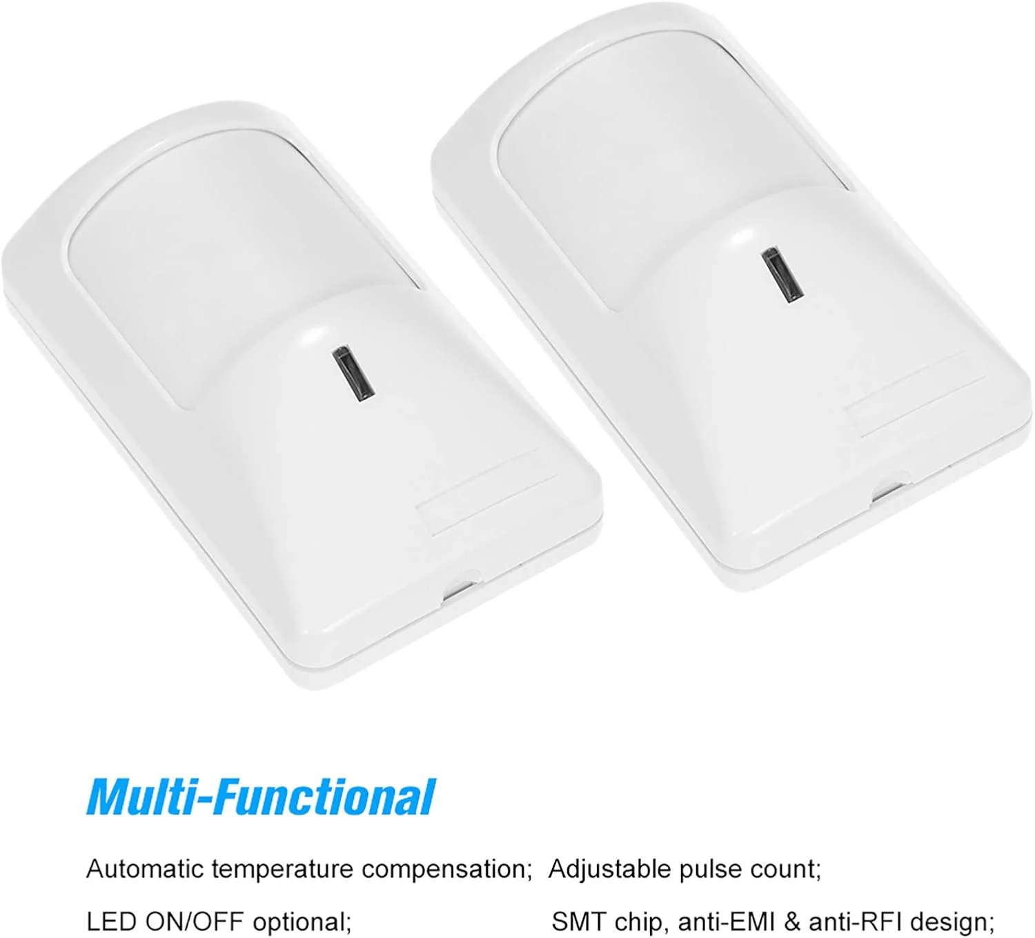 سنسور حرکتی PIR ضد حیوانات خانگی، دزدگیر سیمی دوگانه مادون قرمز، مناسب برای سیستم دزدگیر اماکن سنسور حرکتی PIR ضد حیوانات خانگی، دزدگیر سیمی دوگانه مادون قرمز، مناسب برای سیستم دزدگیر اماکن