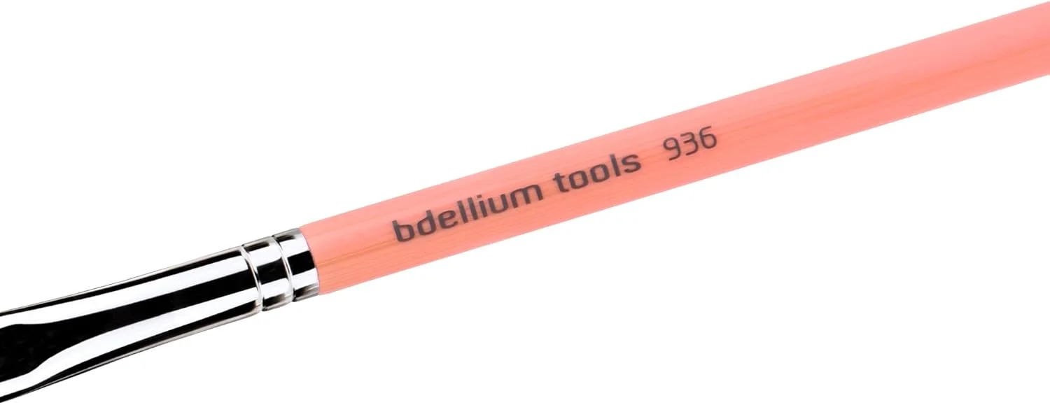 براش کانسیلر سری بامبو صورتی Bdellium Tools، براش حرفه ای آرایشی براش کانسیلر سری بامبو صورتی Bdellium Tools، براش حرفه ای آرایشی