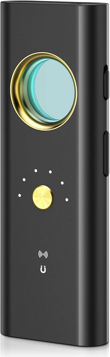 دستگاه ردیاب دوربین مخفی قابل حمل، ردیاب GPS، اسکنر سیگنال بی سیم ضد جاسوسی، ردیاب دستگاه شنود، 6 سطح حساسیت، 36 ساعت زمان کارکرد، یابنده مادون قرمز برای خانه، دفتر، مسافرت، خودرو